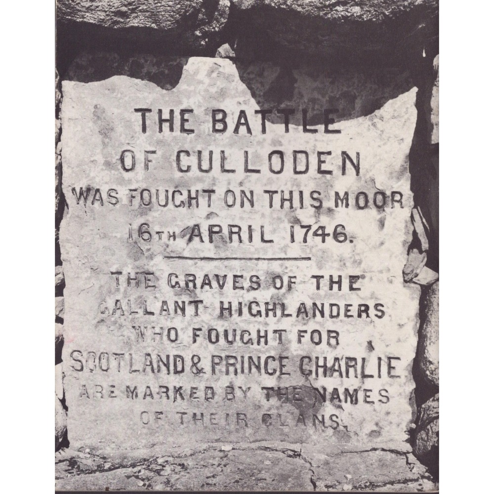 Scottish Clans Illustrated History Booklet Battle of Culloden Map Heritage - Picture 2 of 3